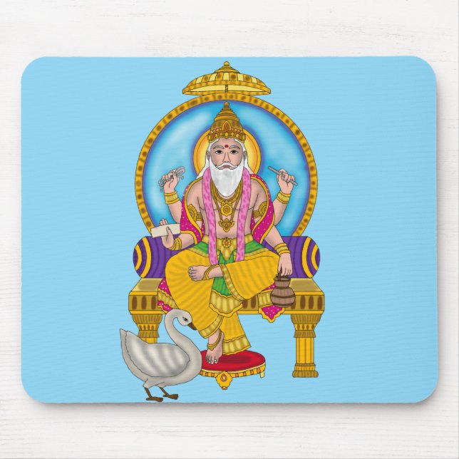Lord Vishwakarma-Mauspad Mousepad (Vorne)