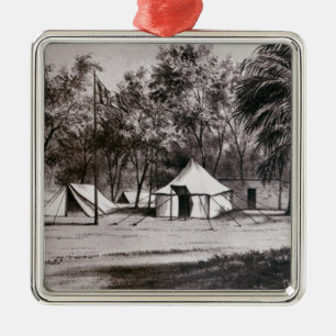 Lord Wolseleys Camp bei Korti Silbernes Ornament