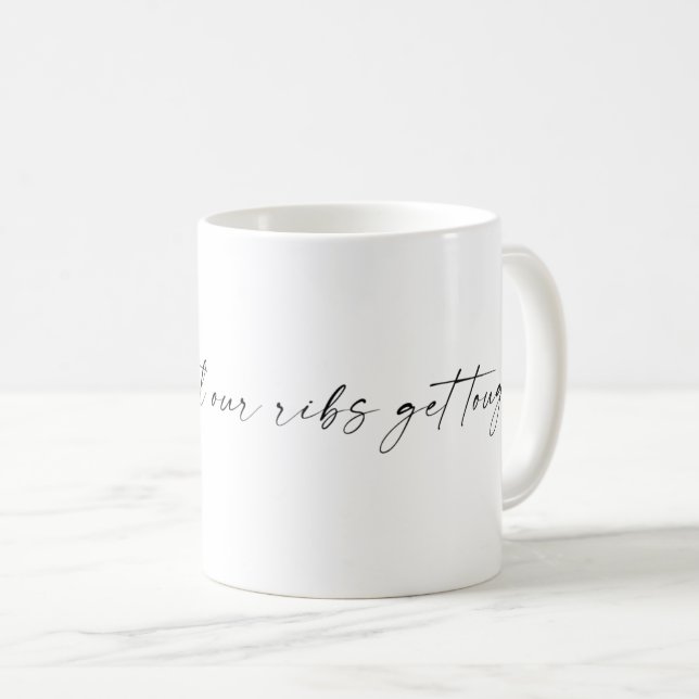 Lorde Ribs Quote T - Shirt Kaffeetasse (VorderseiteRechts)