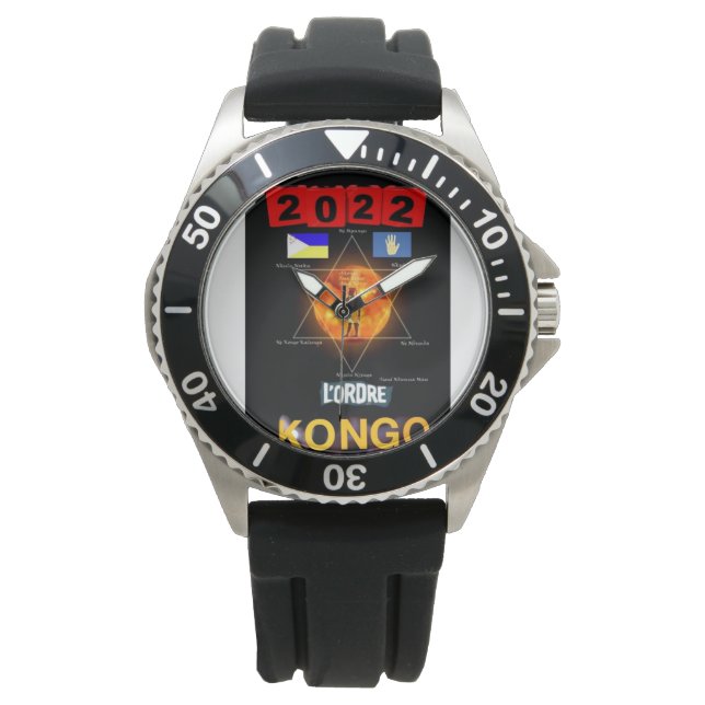 L'ordre Kongo 2022 eWatch Armbanduhr (Vorderseite)