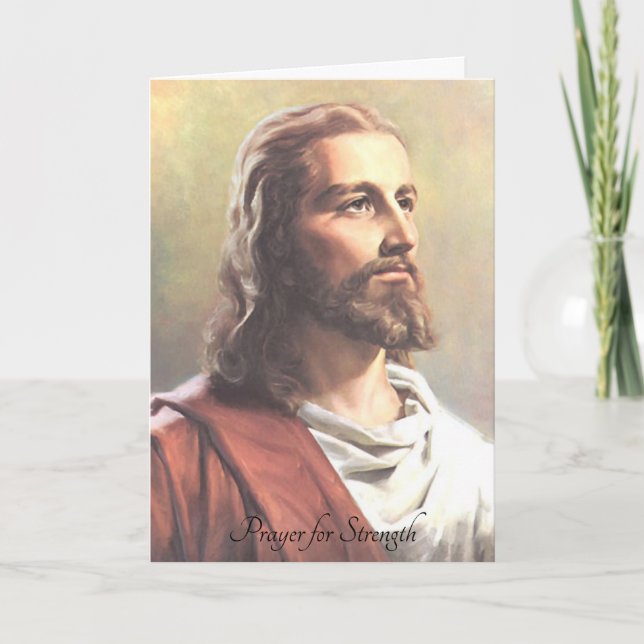 Lord's Gebet für Stärke Karte (Vorderseite)