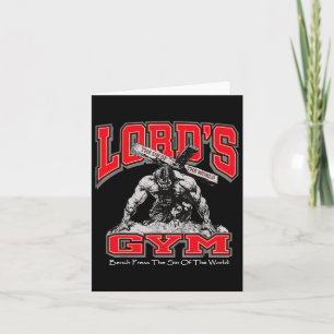 Lords Gym Bench presst den Sohn der Welt Karte