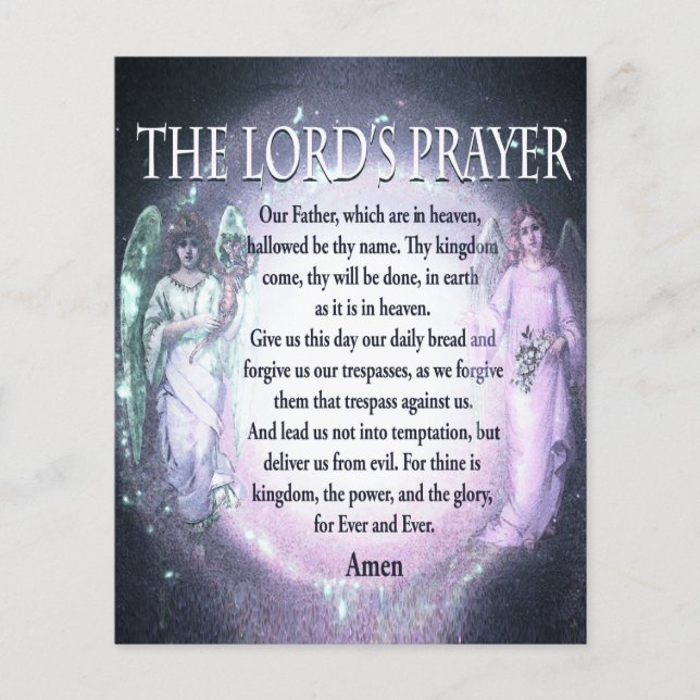 Lord's Prayer Flyer (Vorne)