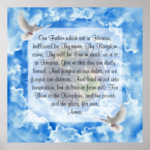 Lord's Prayer Poster