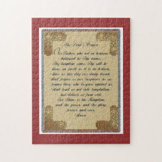 Lords Prayer Puzzlespiel 18 x 14