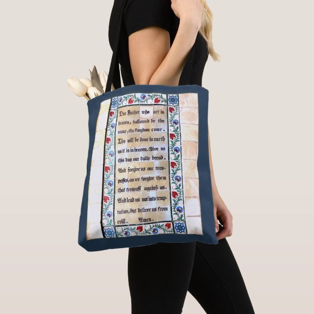 Lord's Prayer Tasche (Von Nahem)