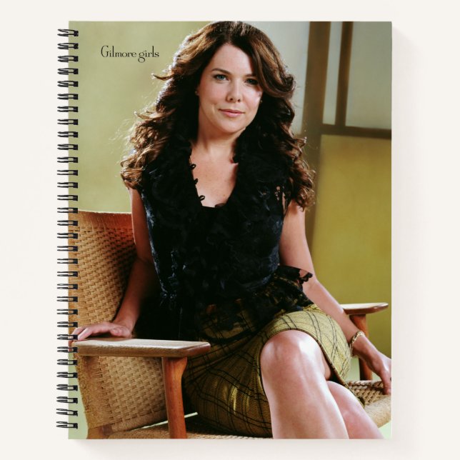 Lorelai Gilmore Portrait Notizbuch (Vorderseite)