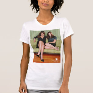 Lorelai & Rory Auf Couchportrait sitzen T-Shirt