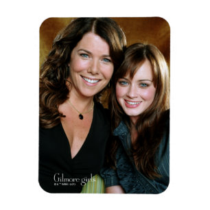 Lorelai & Rory Nah-Up-Portrait Magnet