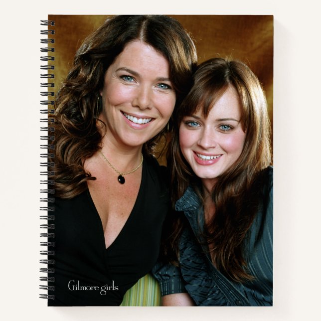 Lorelai & Rory Nah-Up-Portrait Notizbuch (Vorderseite)