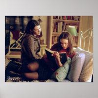 Lorelai und Rory Sitzen im Zimmer