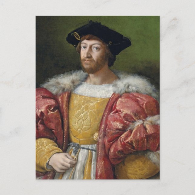 Lorenzo de' Medici Postkarte (Vorderseite)