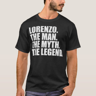 Lorenzo Lorenzo Name Lorenzo Vorname T-Shirt