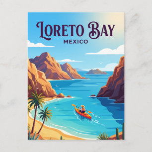Loreto-Bucht Mexiko Postkarte