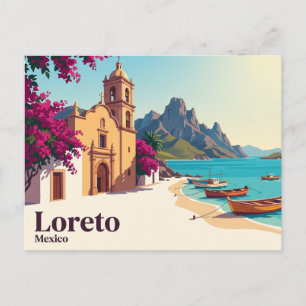 Loreto Mexiko Postkarte
