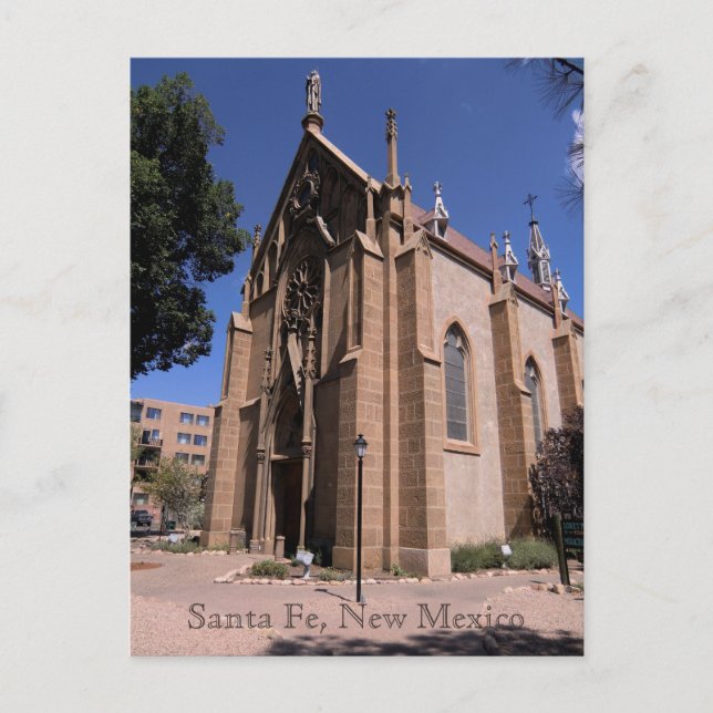 Loretto Chapel, Père Noël Fe, Carte Postale NM (Devant)