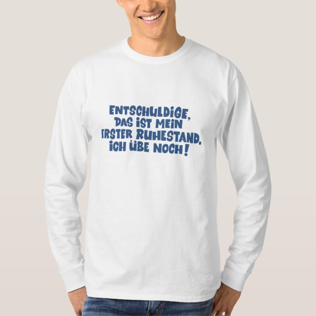 Loriot  - Pappa Ante Portas - Ruhestand   T-Shirt (Vorderseite)