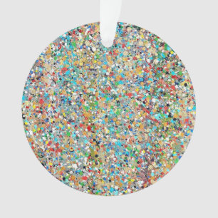 L'ornement acrylique de Confetti