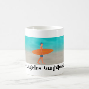 Los AngelesԿ ա լ ի ֆ ր ո  Coffee Mug