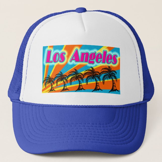 Los Angeles 5 Palm Trees Casquette (Devant)