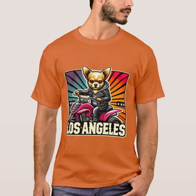 LOS ANGELES-ATV RIDER T-Shirt (Vorderseite)