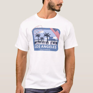 Los Angeles Briefmarke T-Shirt