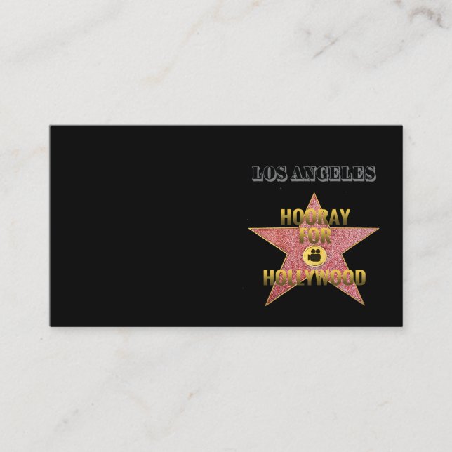 Los Angeles Business Card Visitenkarte (Vorderseite)