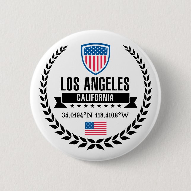 Los Angeles Button (Vorderseite)