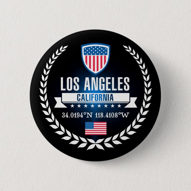 Los Angeles Button (Vorderseite)