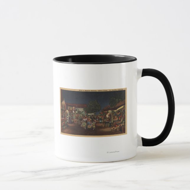 Los Angeles, CA - Olvera Street Tasse (Rechts)