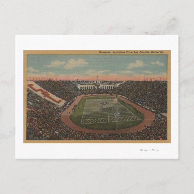 Los Angeles, CAColiseum auf der Ausstellung Park Postkarte (Vorderseite)