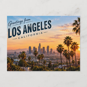 Los Angeles Cali Postkarte