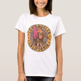 Los Angeles California Abzeichen-Emblem T-Shirt