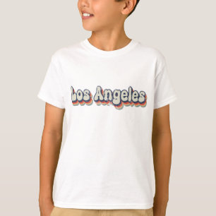 Los Angeles California Chrome City Classic Art T-Shirt