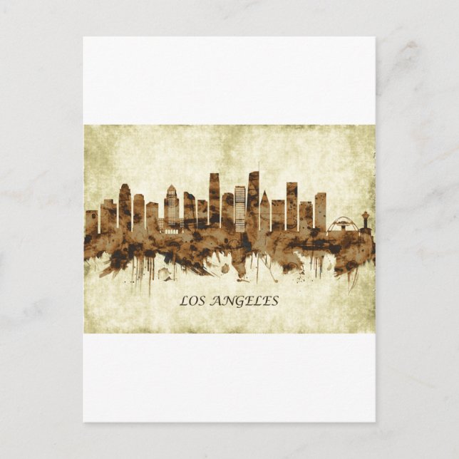 Los Angeles California City Einladungspostkarte (Vorderseite)