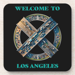 Los Angeles California Getränkeuntersetzer