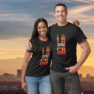 Los Angeles California LA-CA Graphic T - Shirt