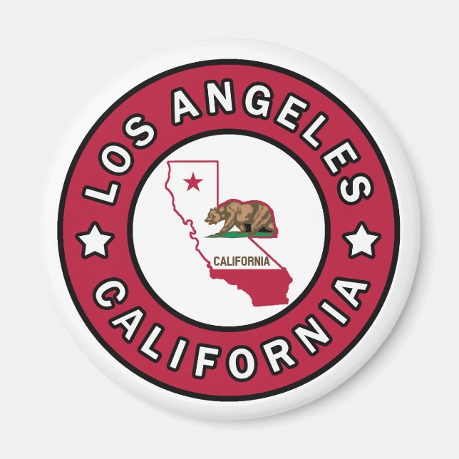 Los Angeles California Magnet (Vorne)