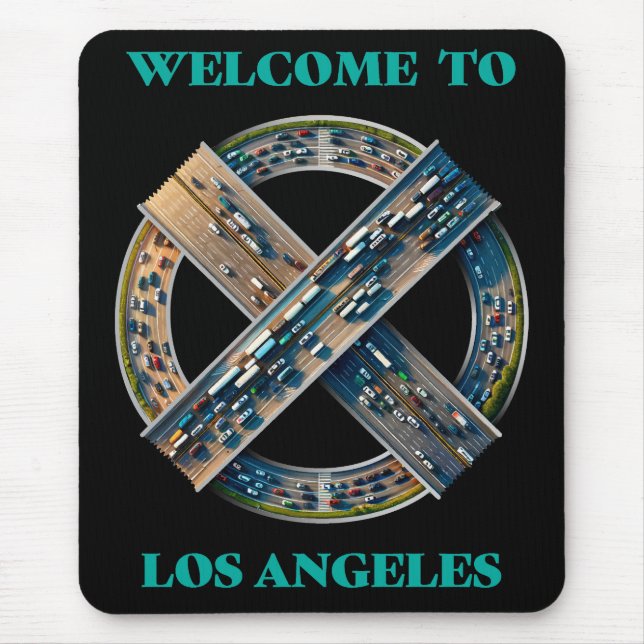 Los Angeles California Mousepad (Vorne)