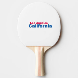 Los Angeles California Ping Pong Paddle Tischtennis Schläger