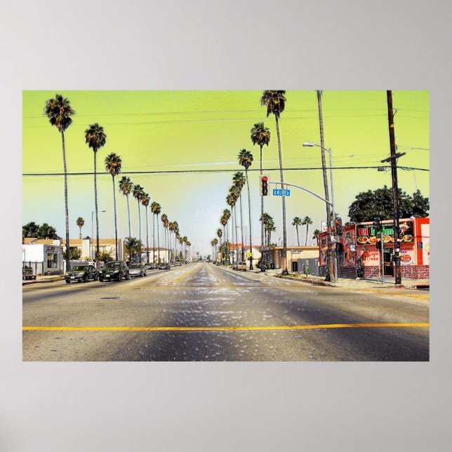 Los Angeles California Poster (Vorne)