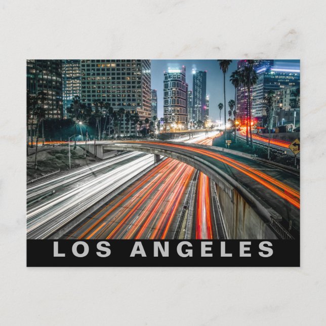 LOS ANGELES CALIFORNIA POSTKARTE (Vorderseite)