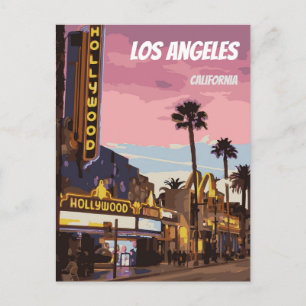 Los Angeles California Postkarte
