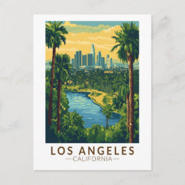 Los Angeles California Reisen Vintag Postkarte