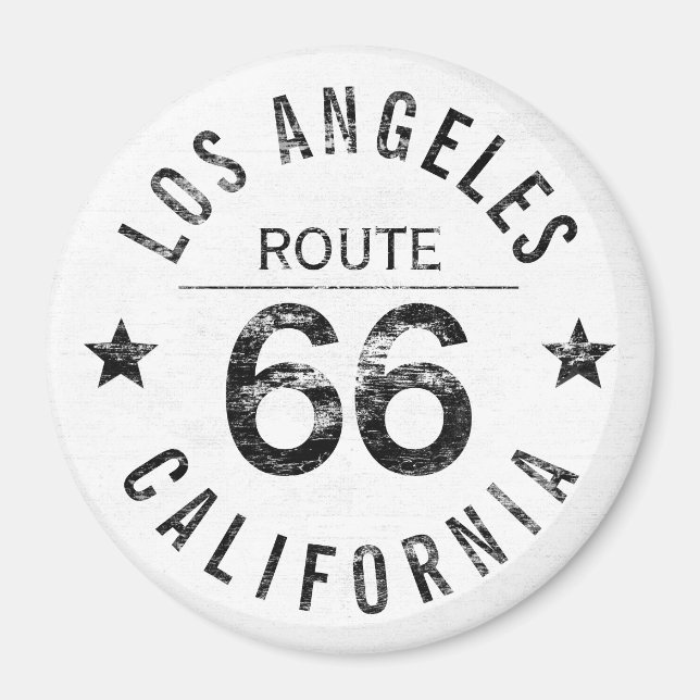 Los Angeles California Route 66 Magnet (Vorne)