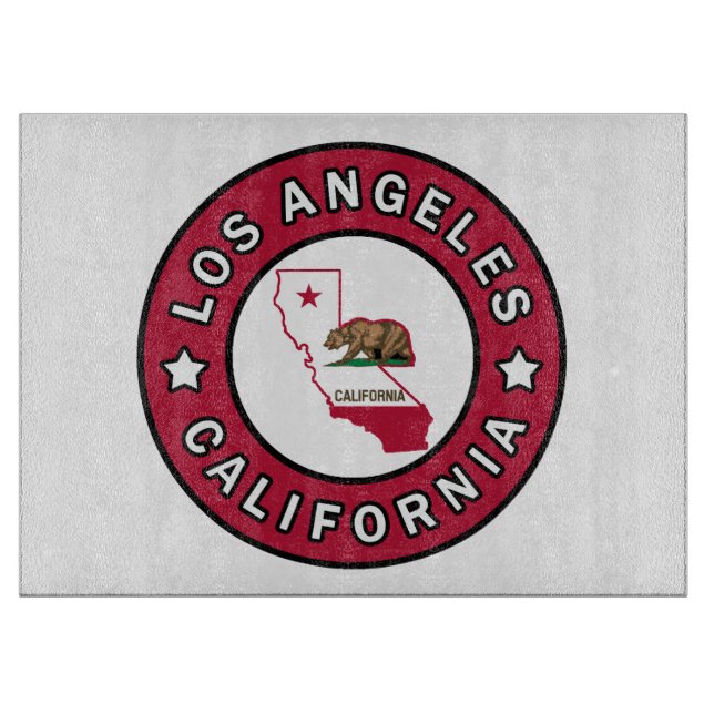 Los Angeles California Schneidebrett (Vorderseite)