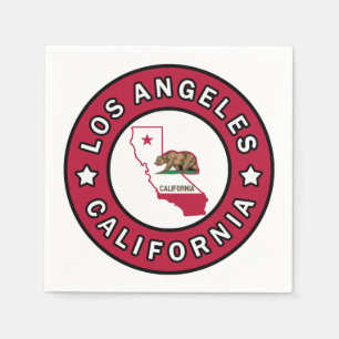 Los Angeles California Serviette