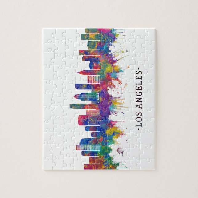 Los Angeles California Skyline (Vertikal)