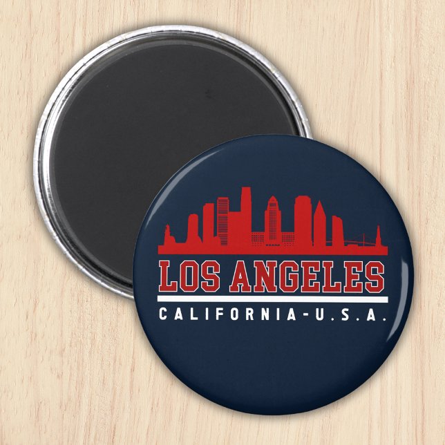 Los Angeles California Skyline City Magnet (Von Creator hochgeladen)
