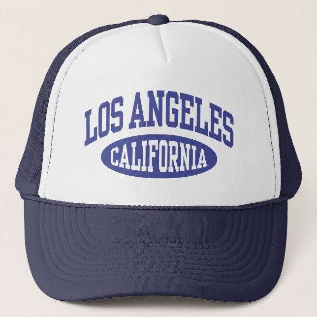 Los Angeles California Truckerkappe (Vorderseite)